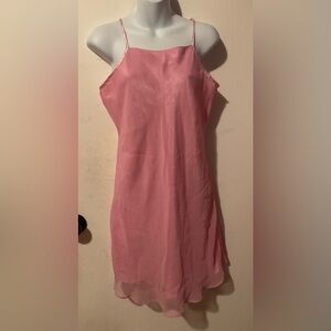 Valerie Steven’s women’s Pink Sleeveless slip Dress size M